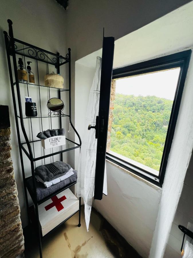 Ferienwohnung La Casa Sui Tetti -Calcata Exterior foto